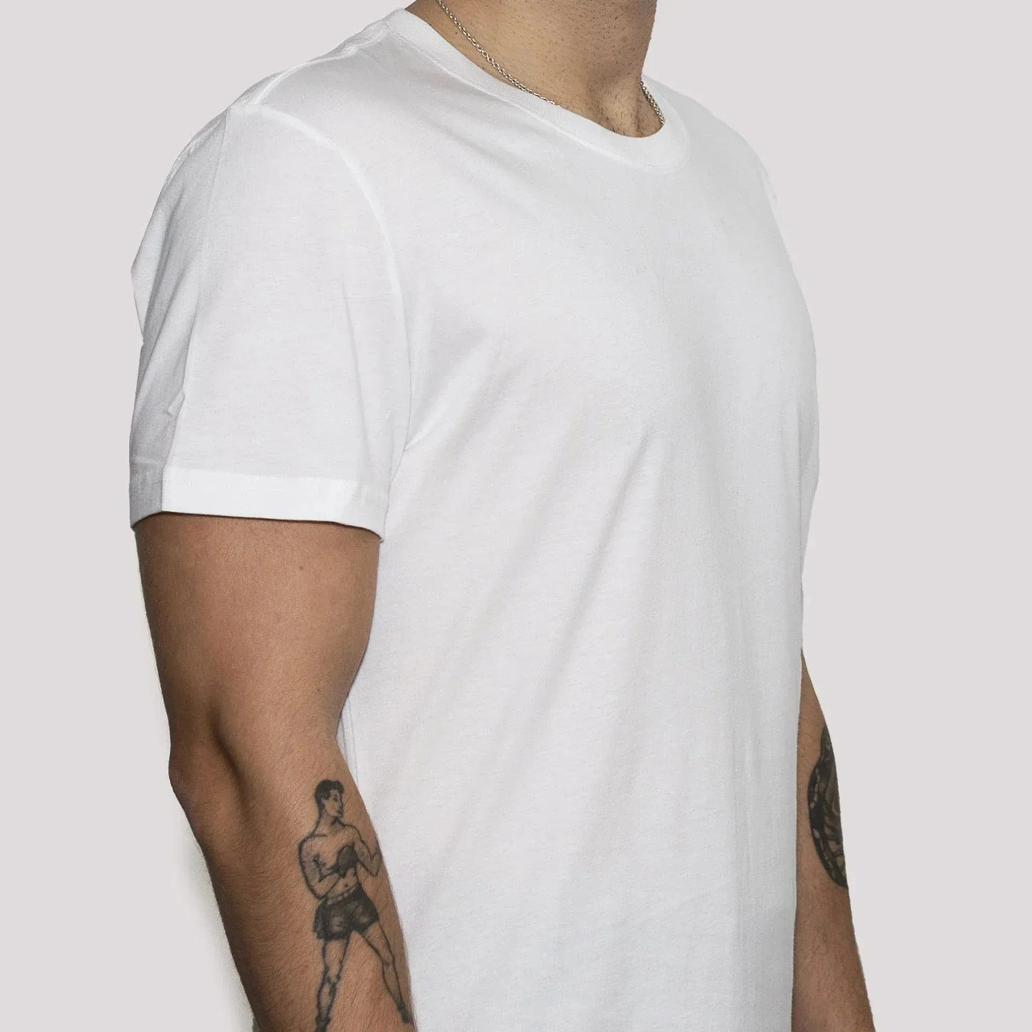 3 Pack | Men’s T-Shirts, Recycled Cotton, White