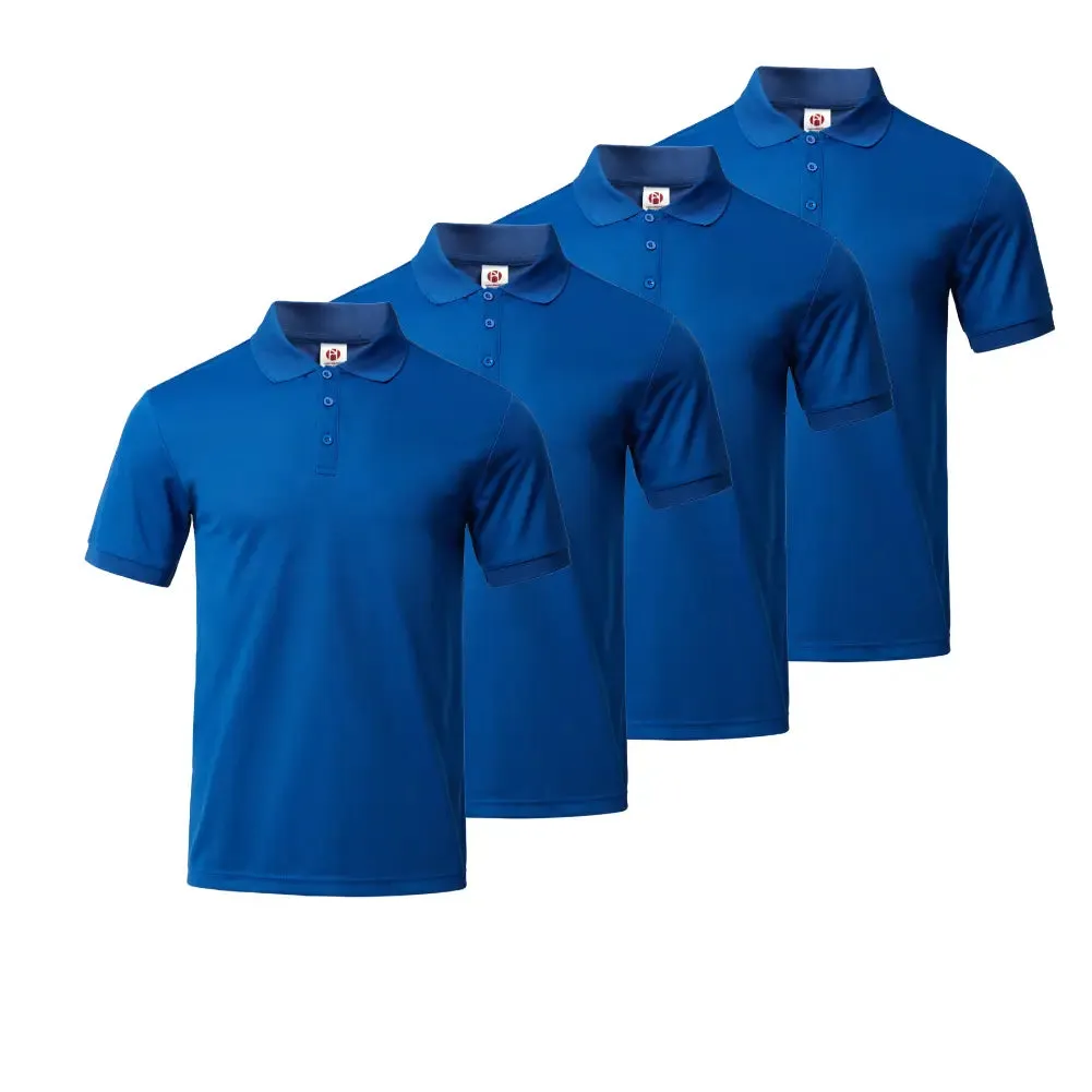 4 Pack Men's Collared Shirts