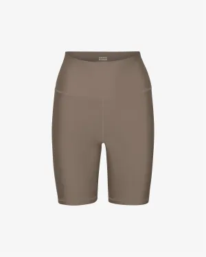 Active Bike Shorts - Warm Taupe