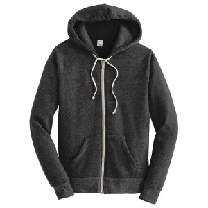 Alternative Women's Eco Black Adrian Eco-Fleece Zip Hoodie