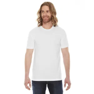 American Apparel Unisex White 50/50 Short Sleeve Tee