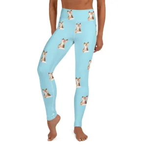 Baby Fox - Yoga Leggings (Blizzard Blue)