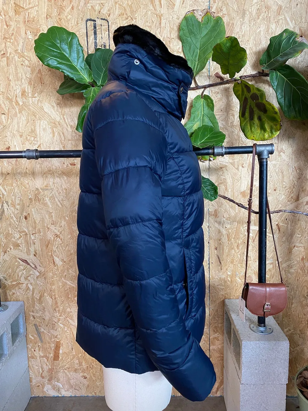 Barbour Mullein Quilt Jacket - Navy