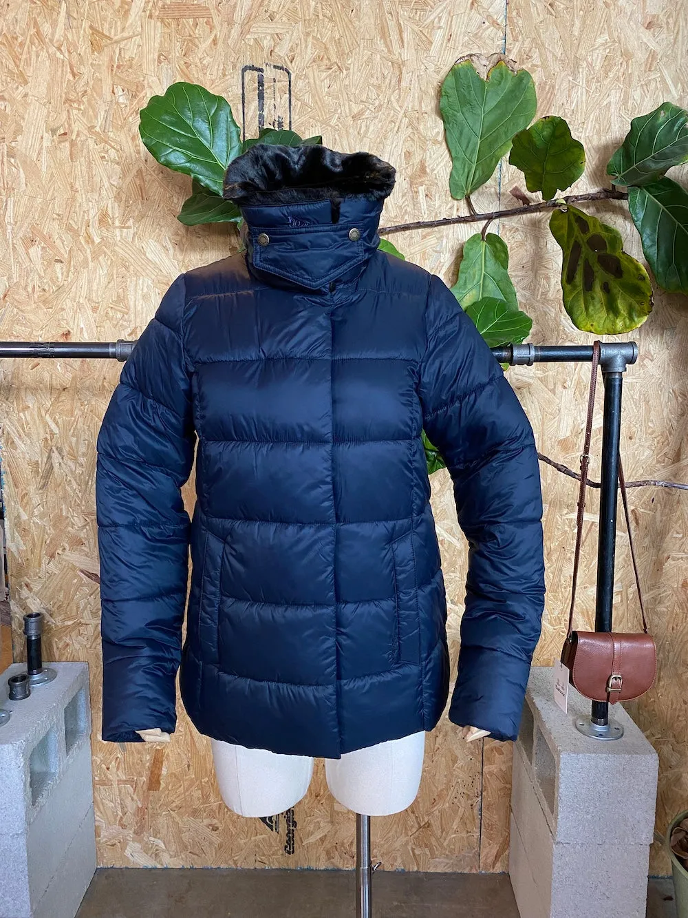 Barbour Mullein Quilt Jacket - Navy