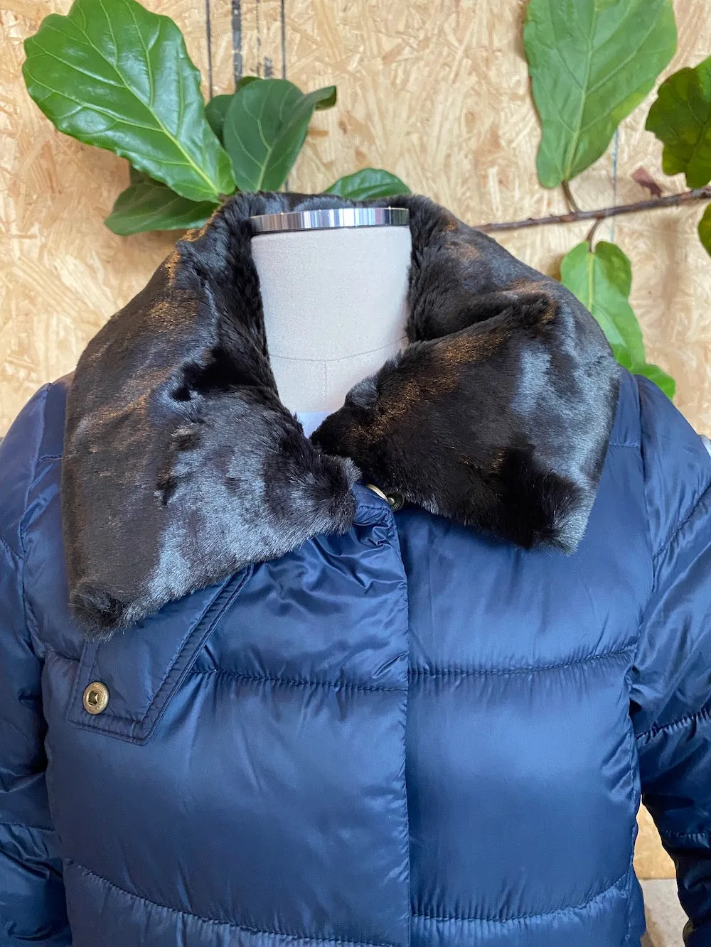 Barbour Mullein Quilt Jacket - Navy