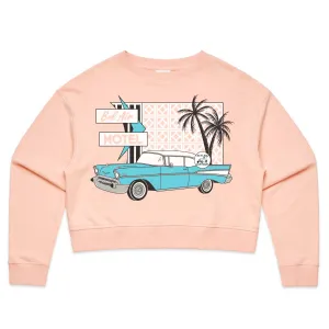 Bel Air Motel Cropped Sweater