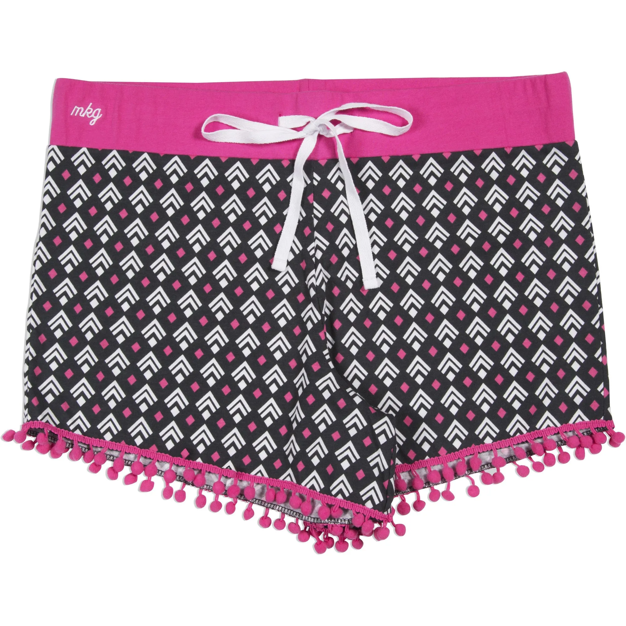 Boss Girl Gray Ladies Lounge Shorts