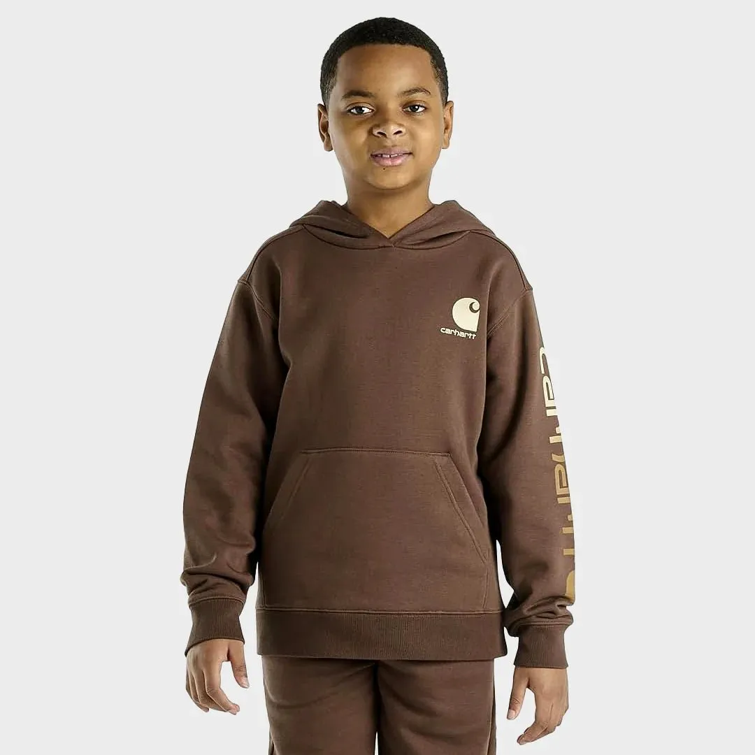 Boys Brown Carhartt Hoodie