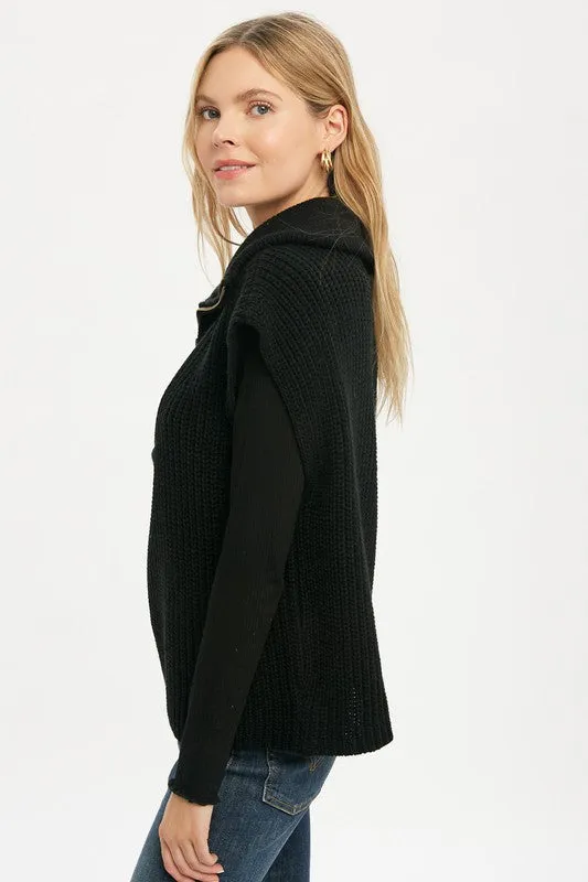 Callan Half Zip Sweater Vest