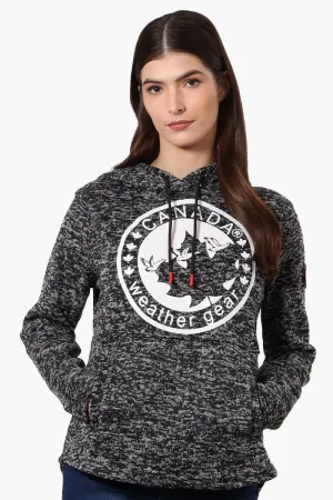 Canada Weather Gear Chest Logo Fleece Hoodie - Black