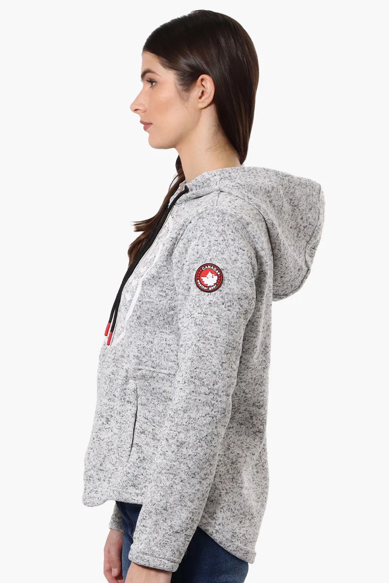 Canada Weather Gear Chest Logo Fleece Hoodie - Grey