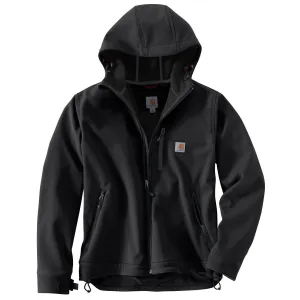 Carhartt Men's Black Crowley Hooded Jacket