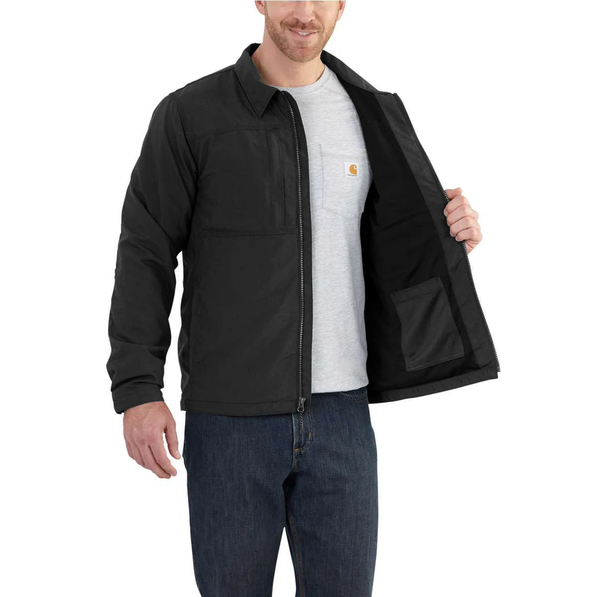 Carhartt Men's Black Full Swing Briscoe Jacket