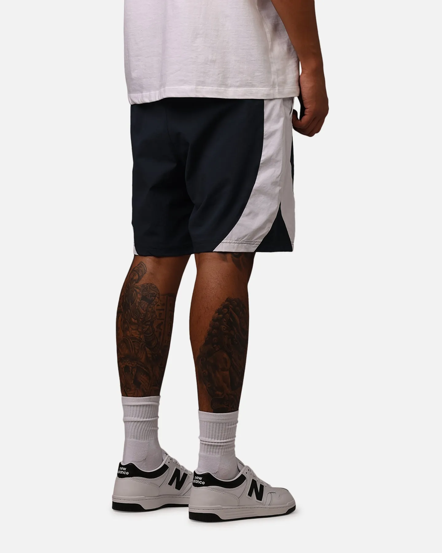 Carre C-Star Warm Up Shorts Navy/White