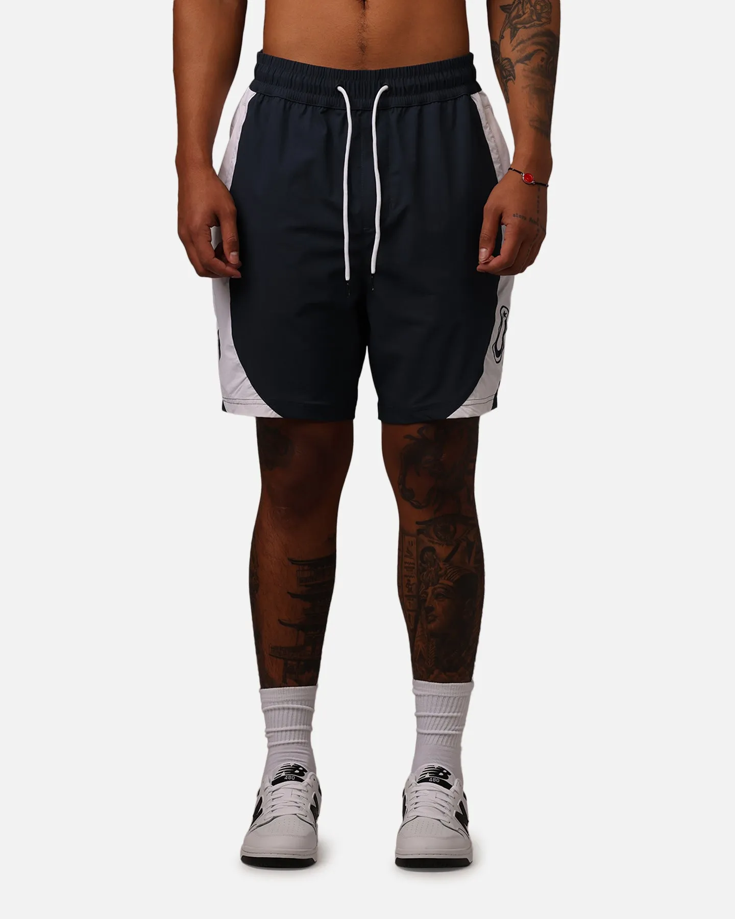 Carre C-Star Warm Up Shorts Navy/White