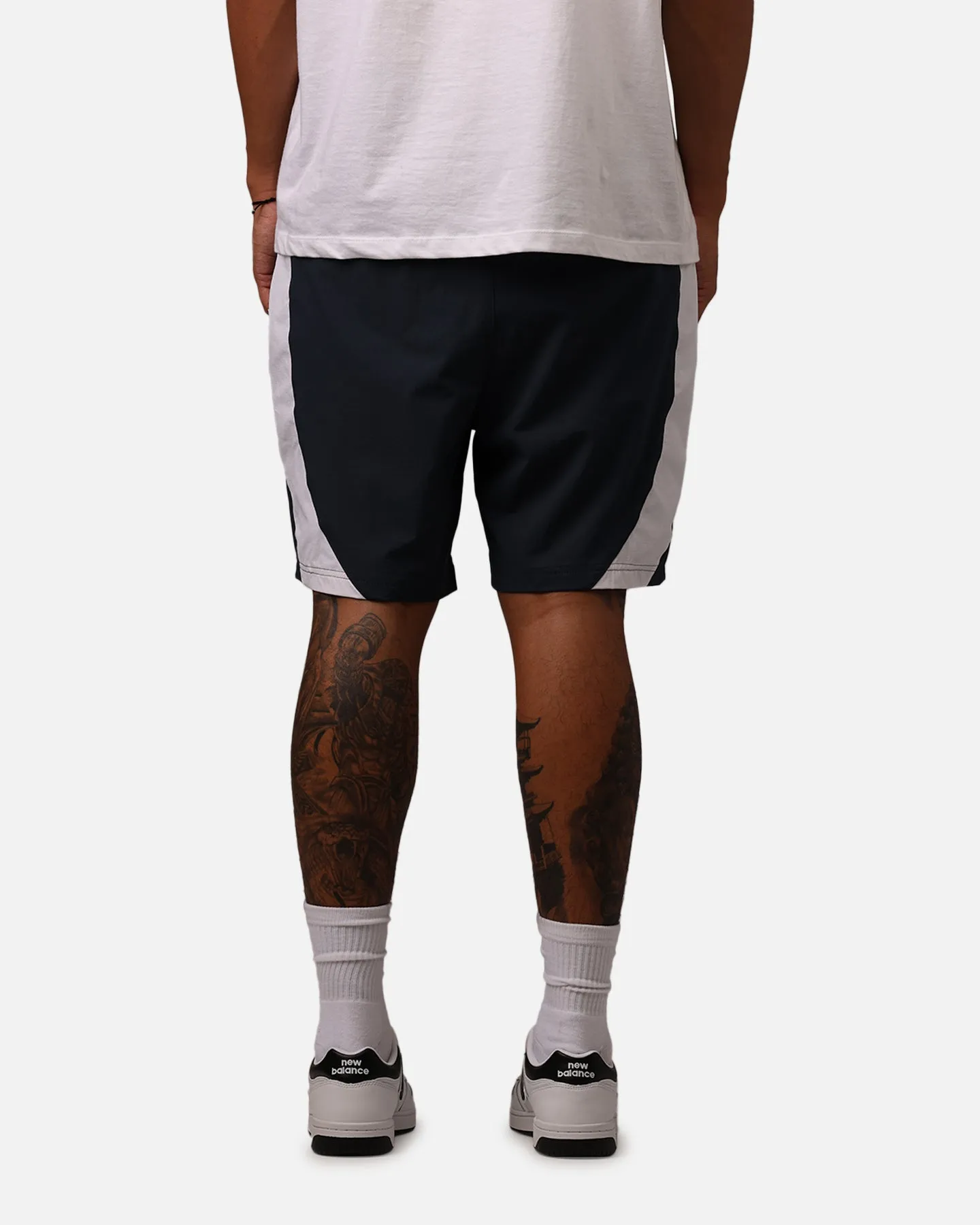 Carre C-Star Warm Up Shorts Navy/White