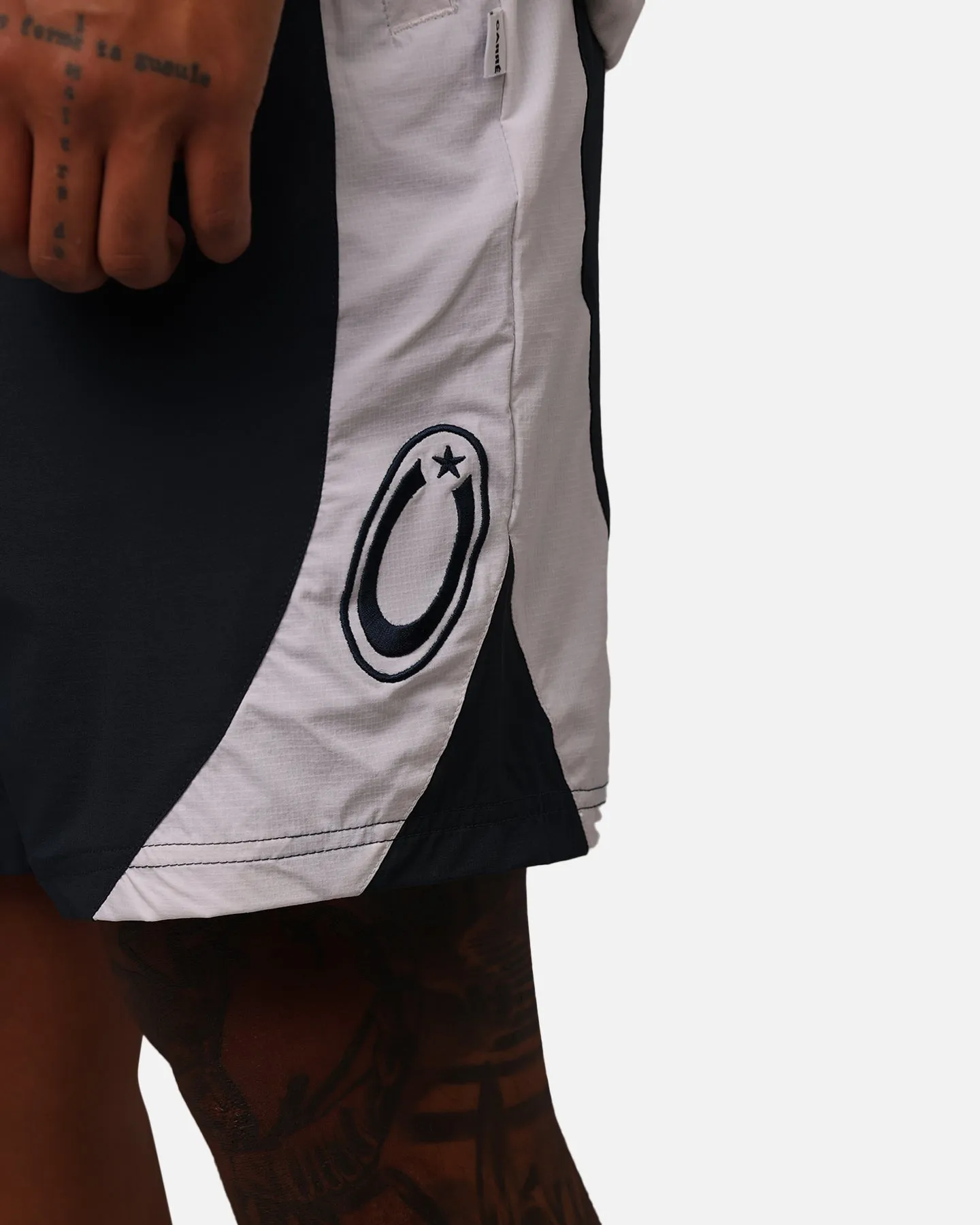 Carre C-Star Warm Up Shorts Navy/White