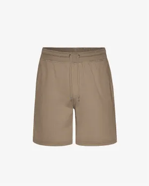 Classic Organic Sweatshorts - Warm Taupe