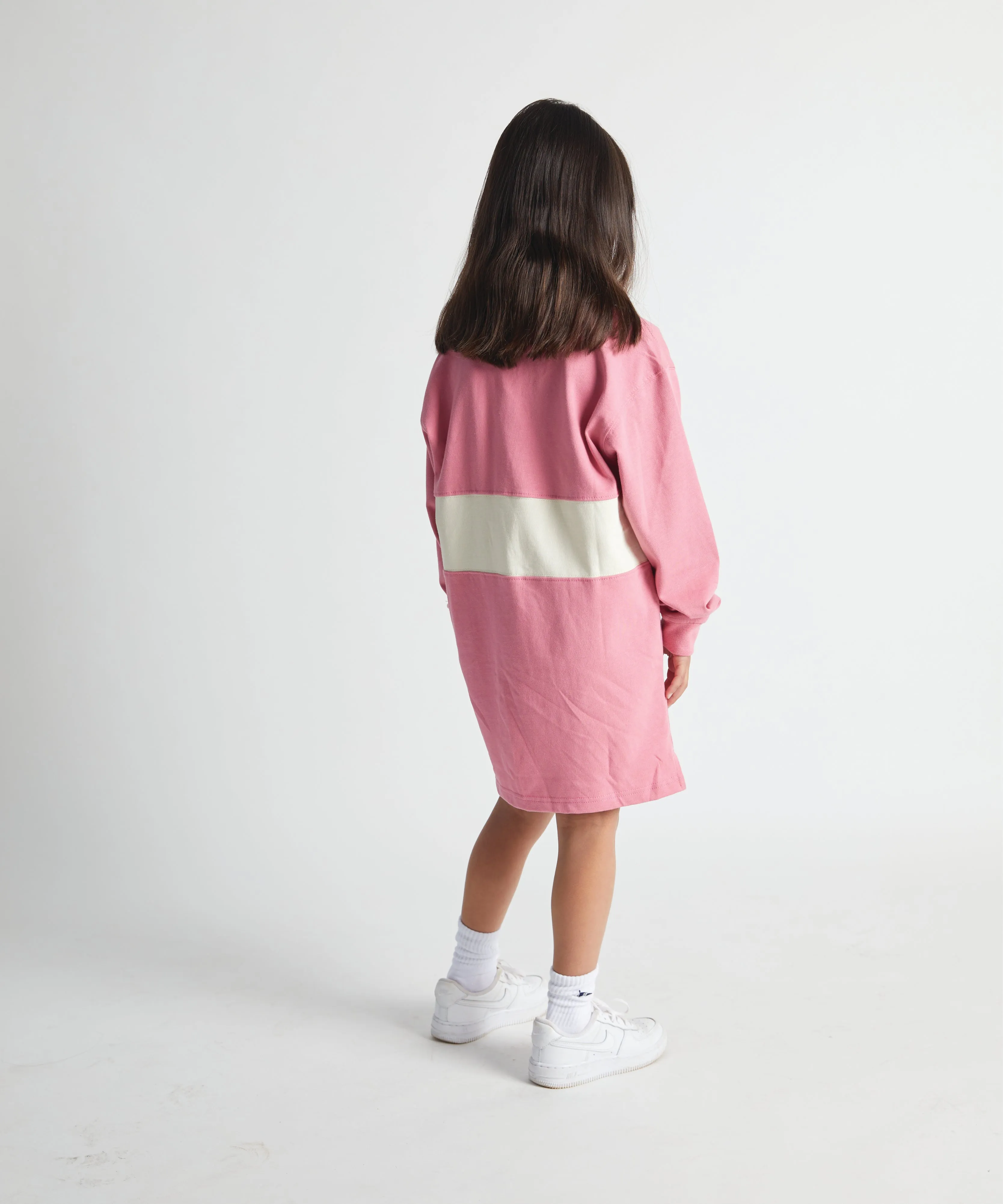 Classic Rugby Dress - Pink