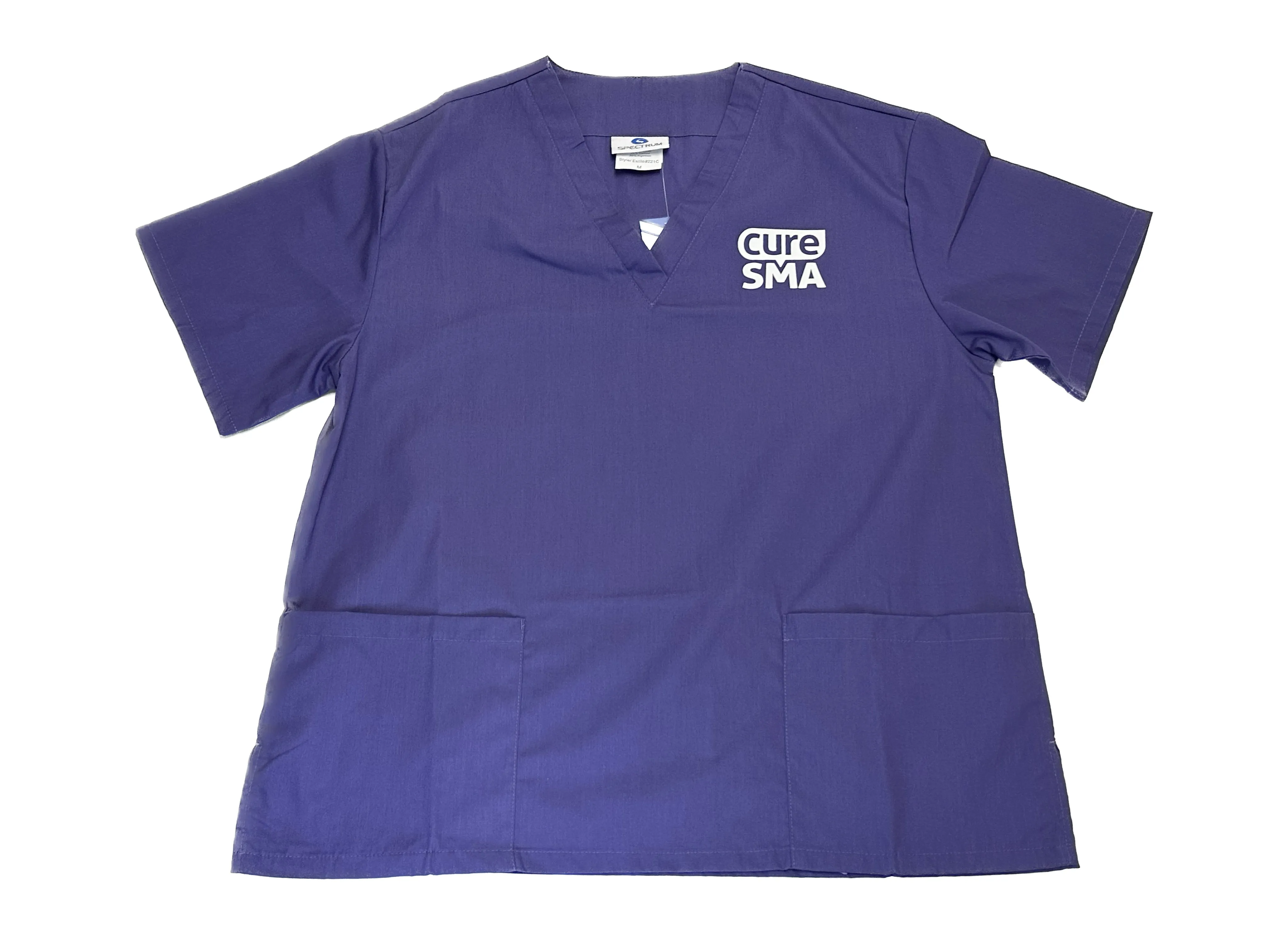 Cure SMA Unisex V-Neck Scrub Top