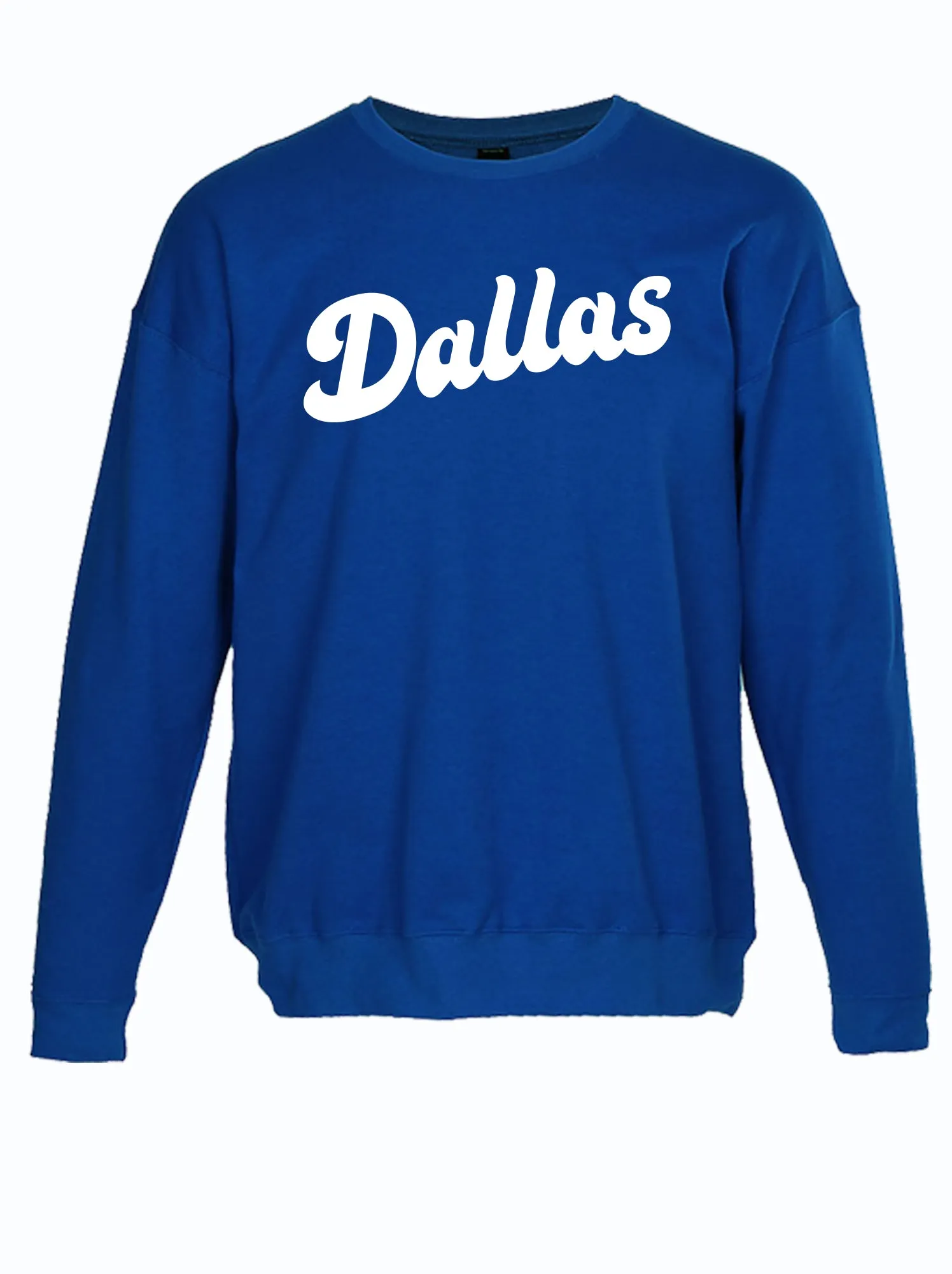 Dallas Script Crewneck Sweater