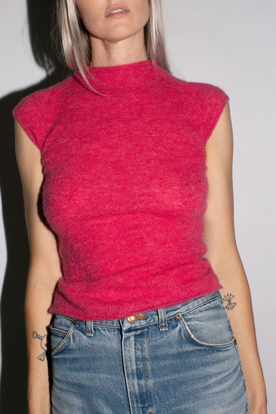 Dark Fuchsia Guidi Top