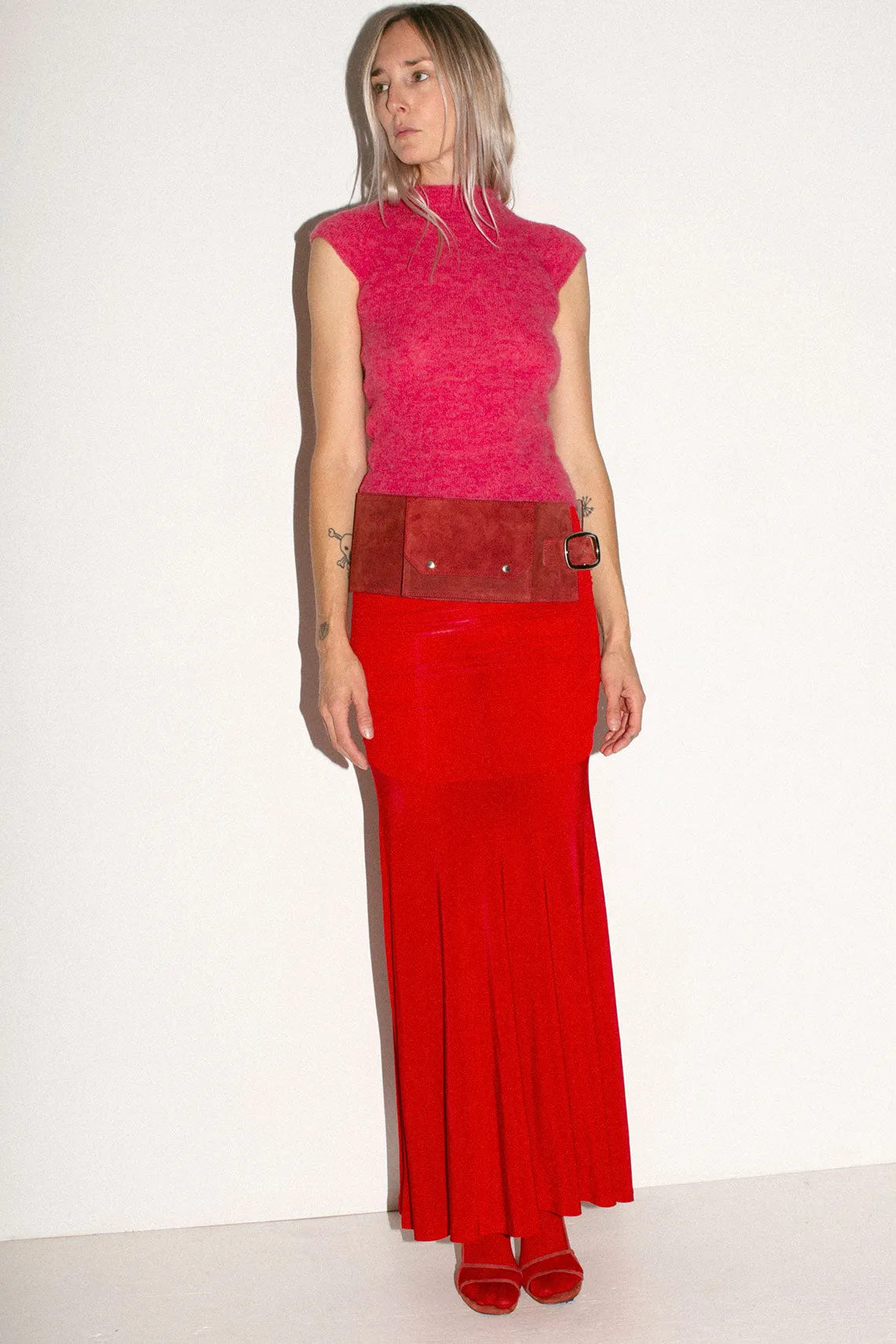 Dark Fuchsia Guidi Top