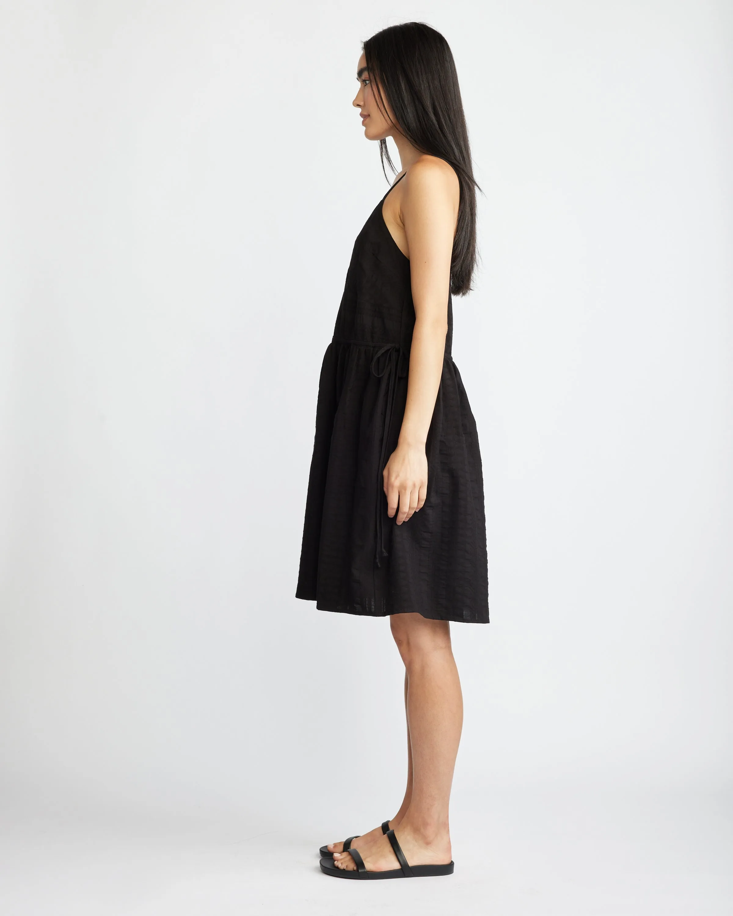 Donna Waist Tie Dress