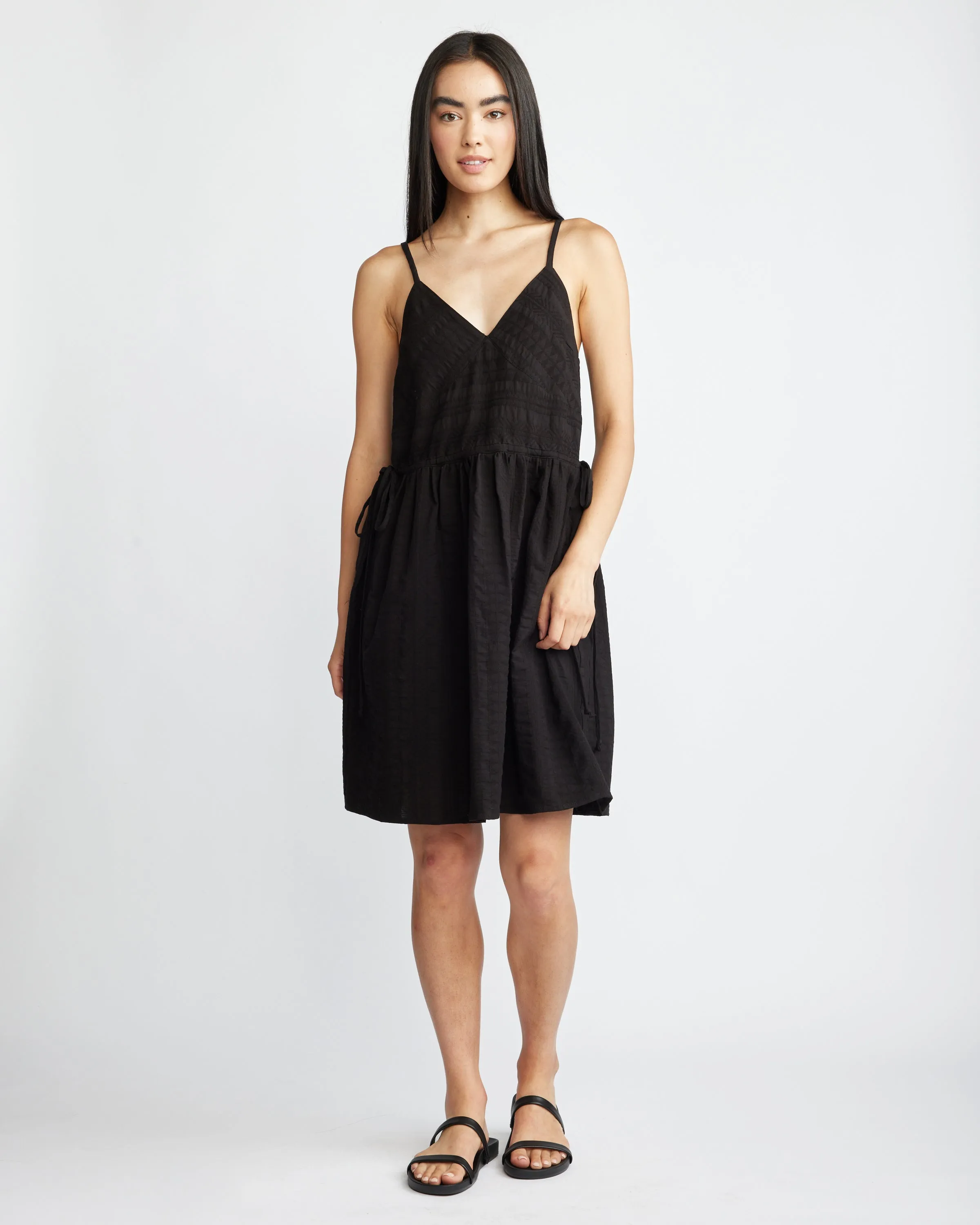 Donna Waist Tie Dress