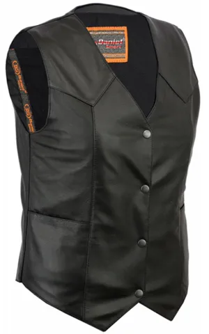 DS251 Women's Classic Plain Side Vest