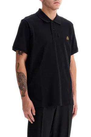 everett polo with golden logo