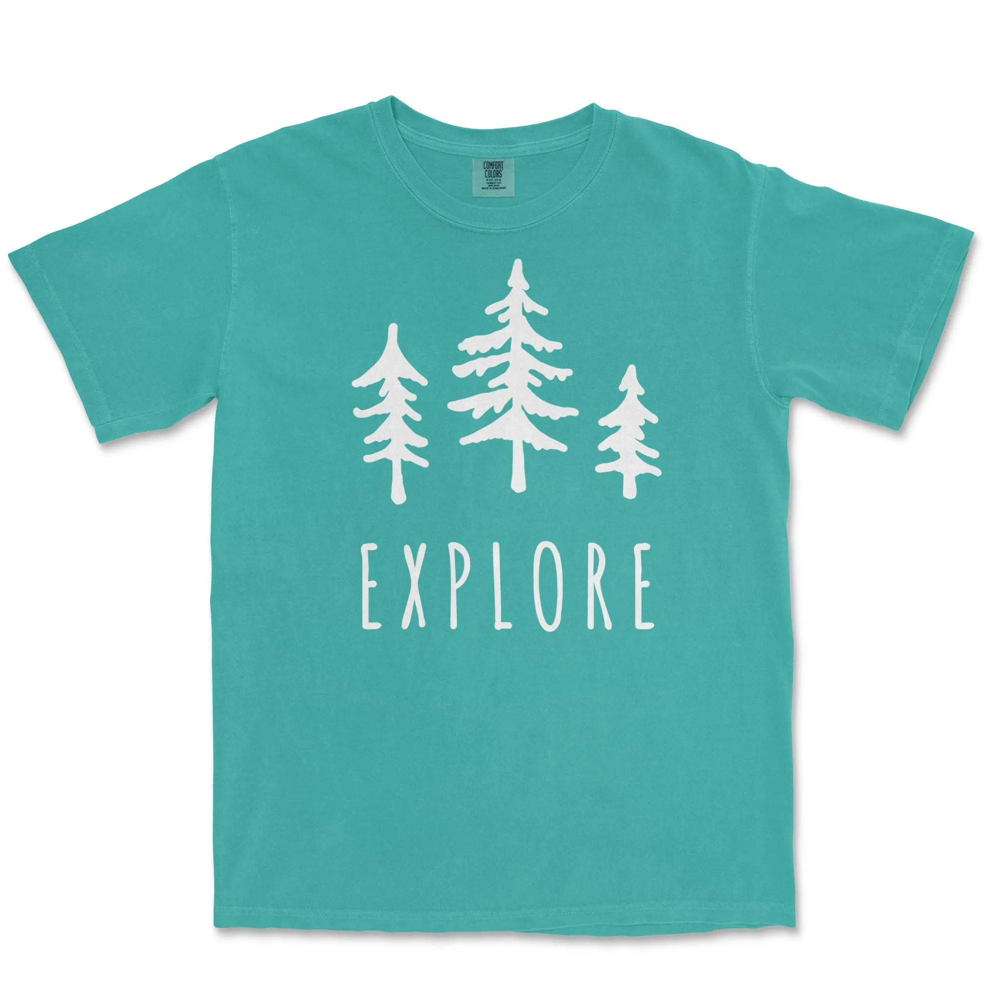 Explore Trees Comfort Colors TShirt