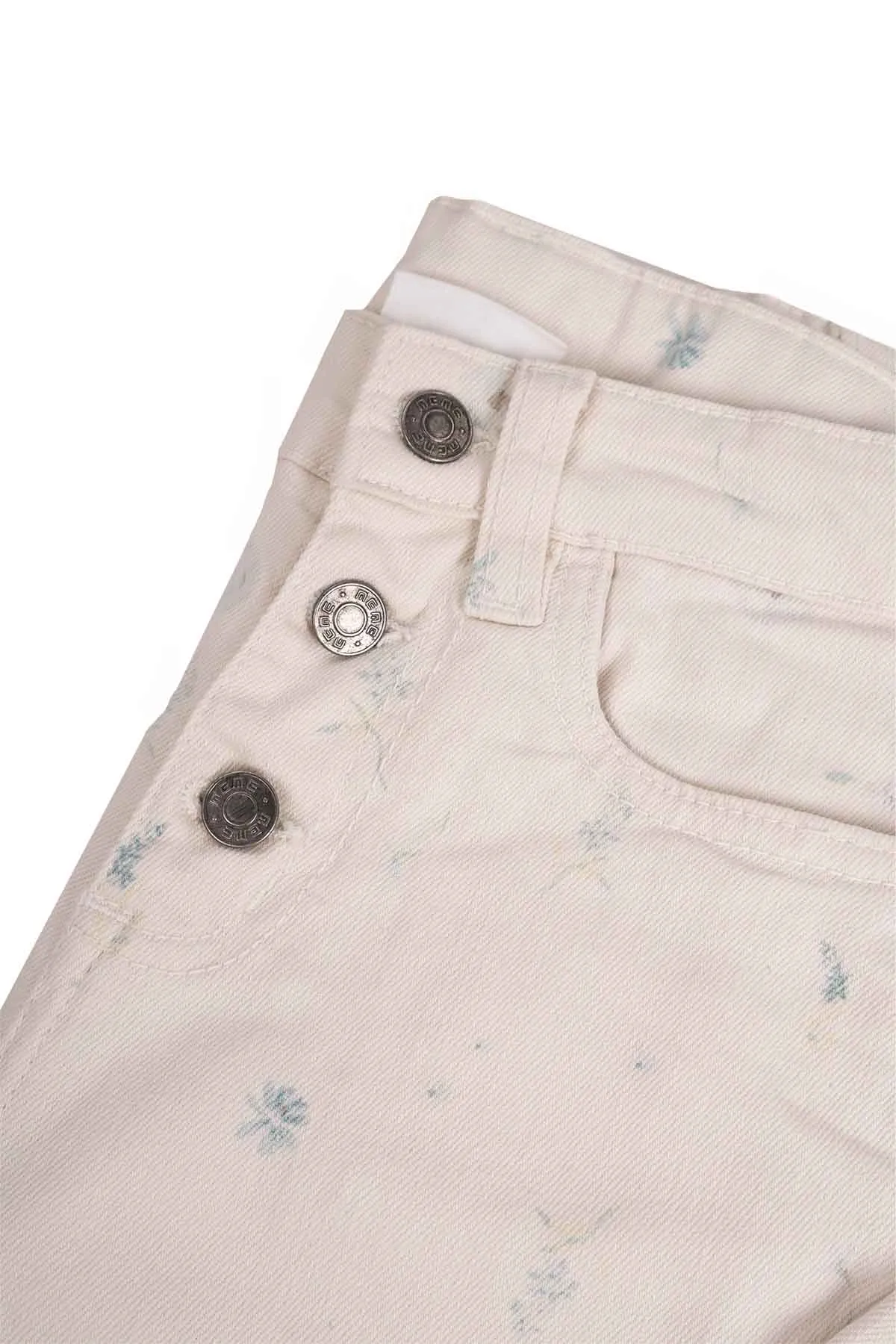 Floral Pant For Girl - Pink