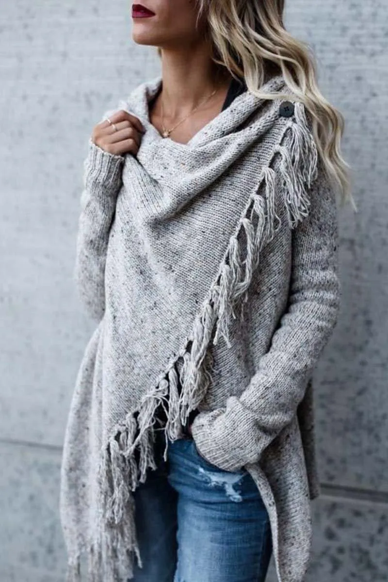 Florcoo Autumn & Winter Shawl Cardigan(3 Colors)