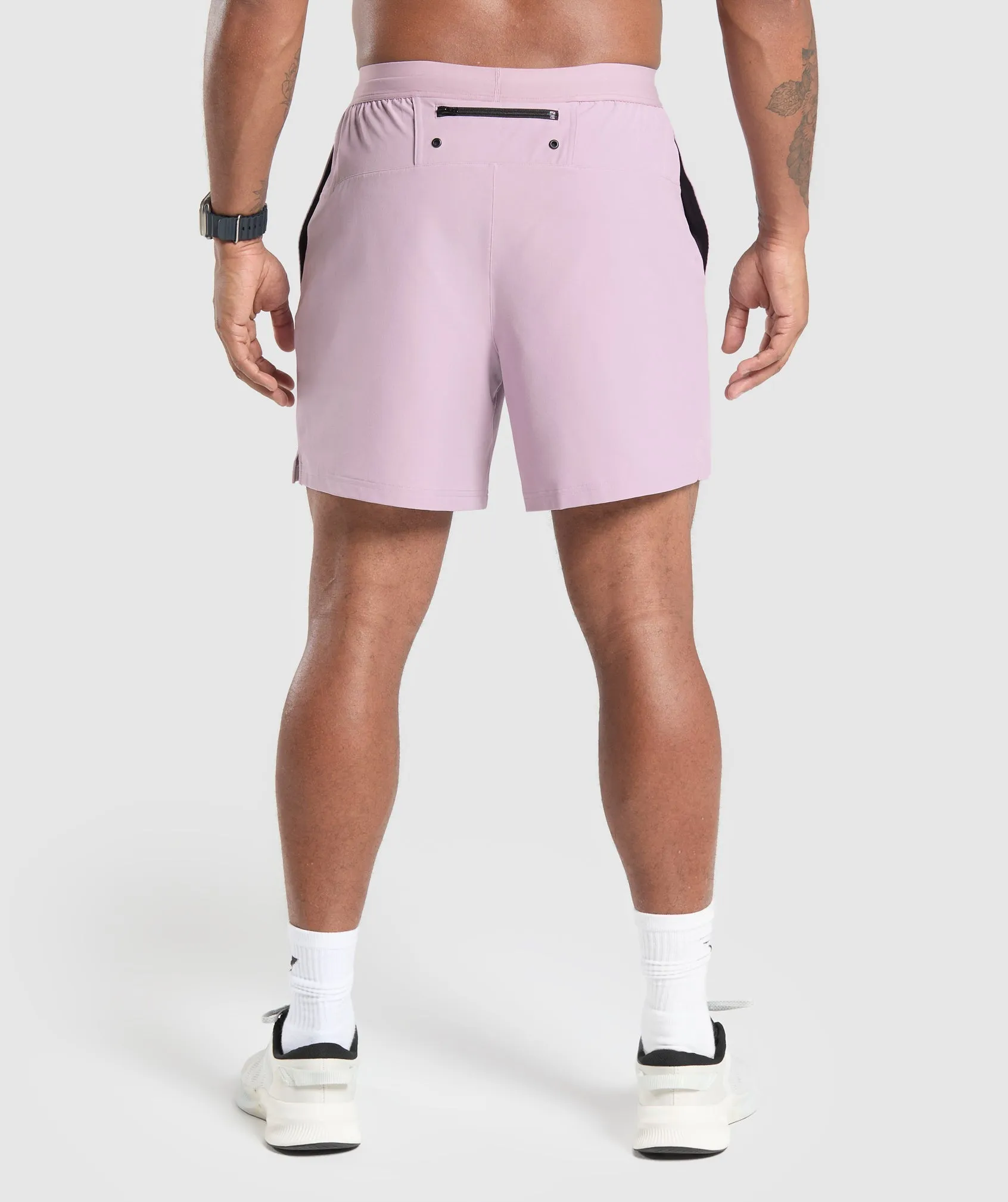 Gymshark Land to Water 6" Shorts - Warm Lilac