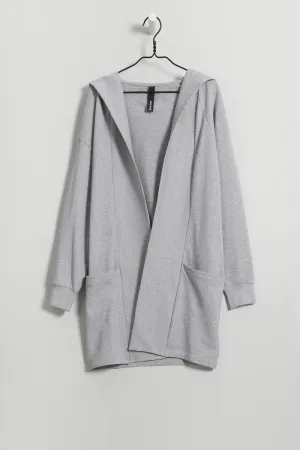 Hands On Hoodie - Grey Marle