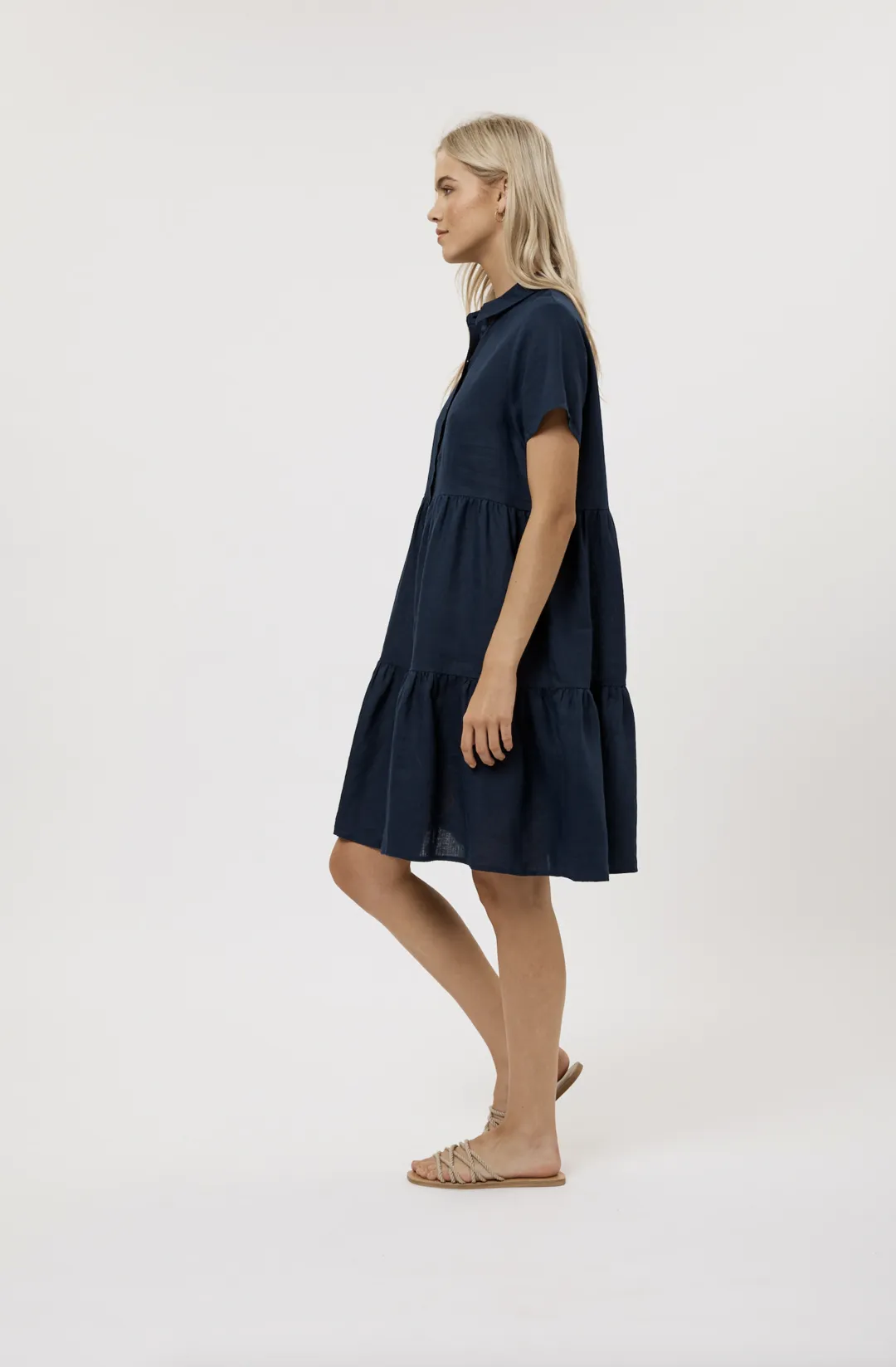 Hazel Dress- Navy