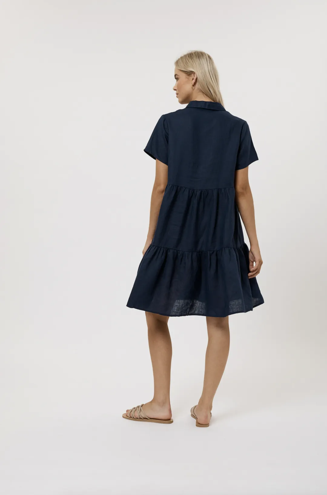 Hazel Dress- Navy