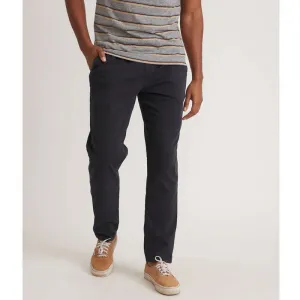 Marine Layer Saturday Slim Fit Pant - Washed Black