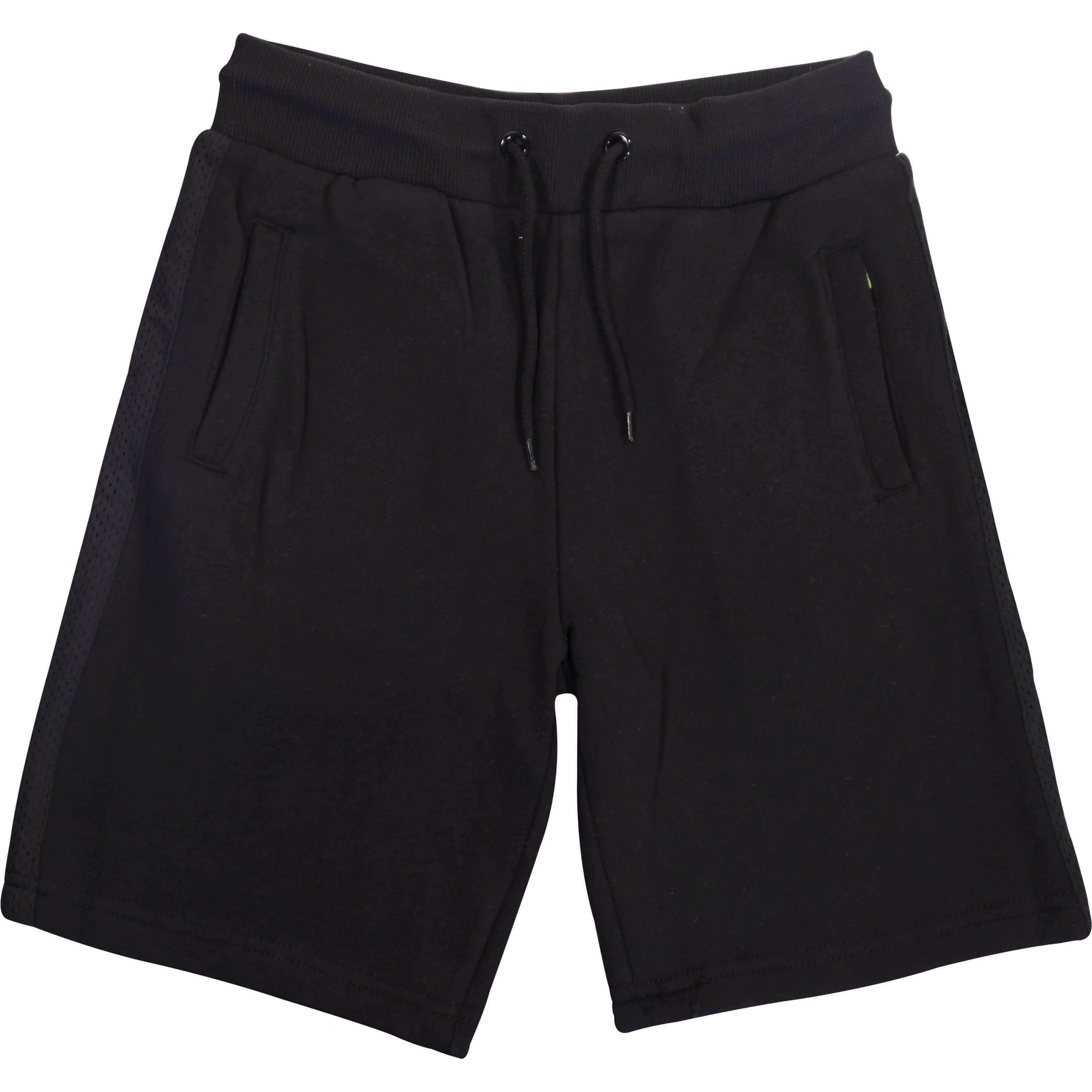 More Mile Fleece Boys Sweat Shorts - Black