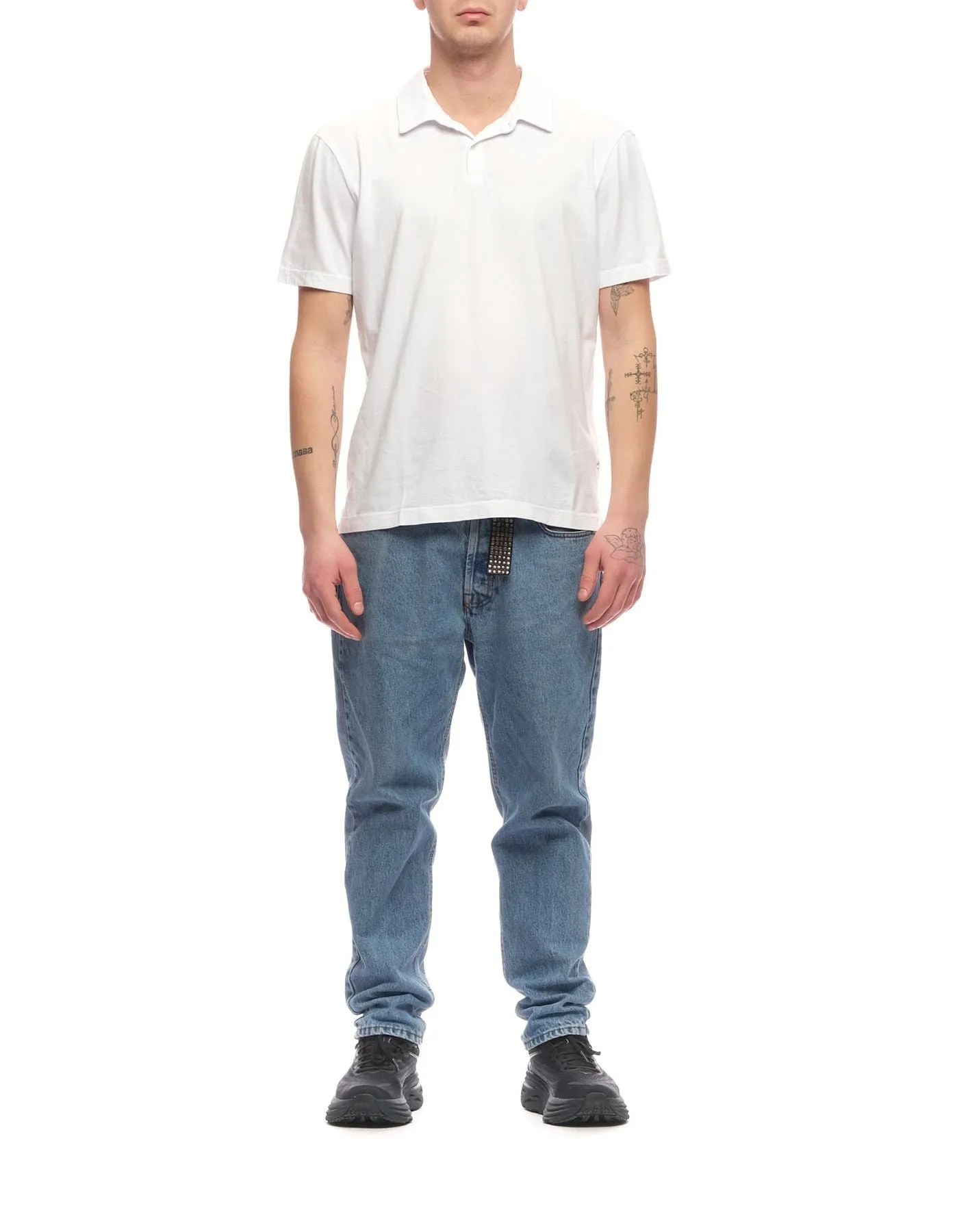 Polo man MSX3337 WHT JAMES PERSE