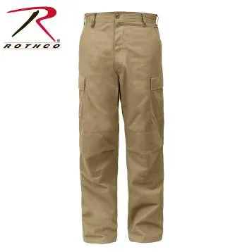 Relaxed Fit Zipper Fly BDU Pants