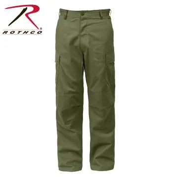 Relaxed Fit Zipper Fly BDU Pants