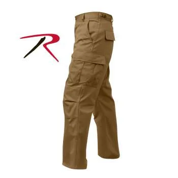 Relaxed Fit Zipper Fly BDU Pants