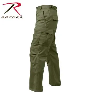 Relaxed Fit Zipper Fly BDU Pants