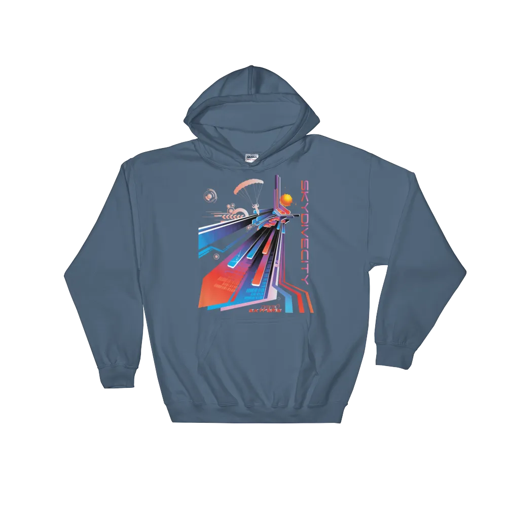 Skydiving Hoodie - Skydive City - Sunset - Unisex Hooded Sweatshirt