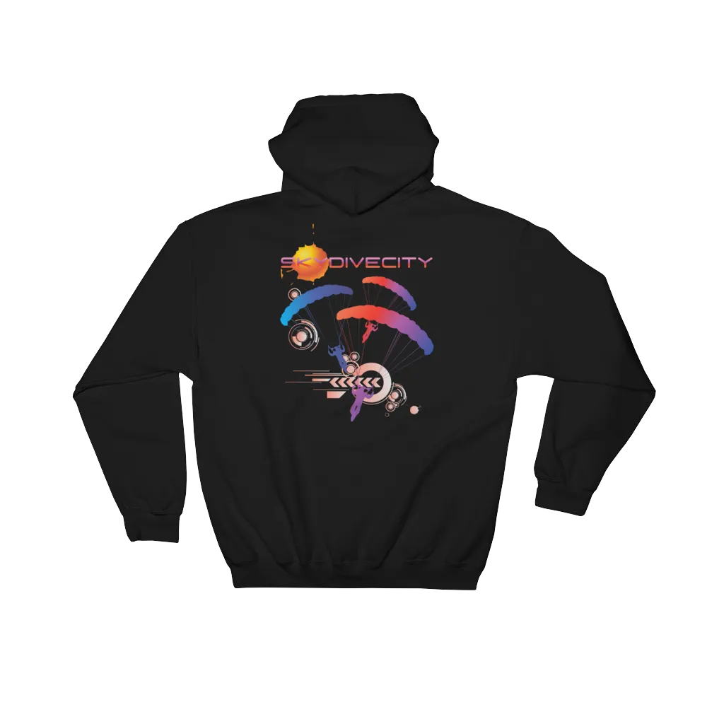 Skydiving Hoodie - Skydive City - Sunset - Unisex Hooded Sweatshirt