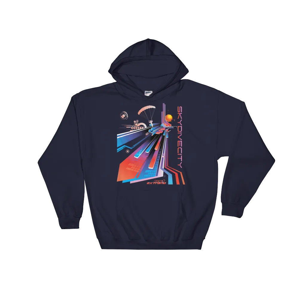 Skydiving Hoodie - Skydive City - Sunset - Unisex Hooded Sweatshirt