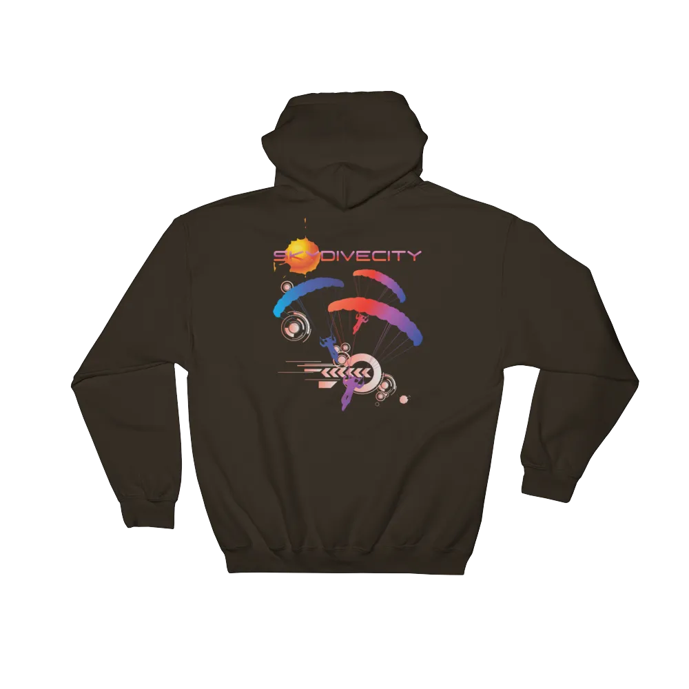 Skydiving Hoodie - Skydive City - Sunset - Unisex Hooded Sweatshirt