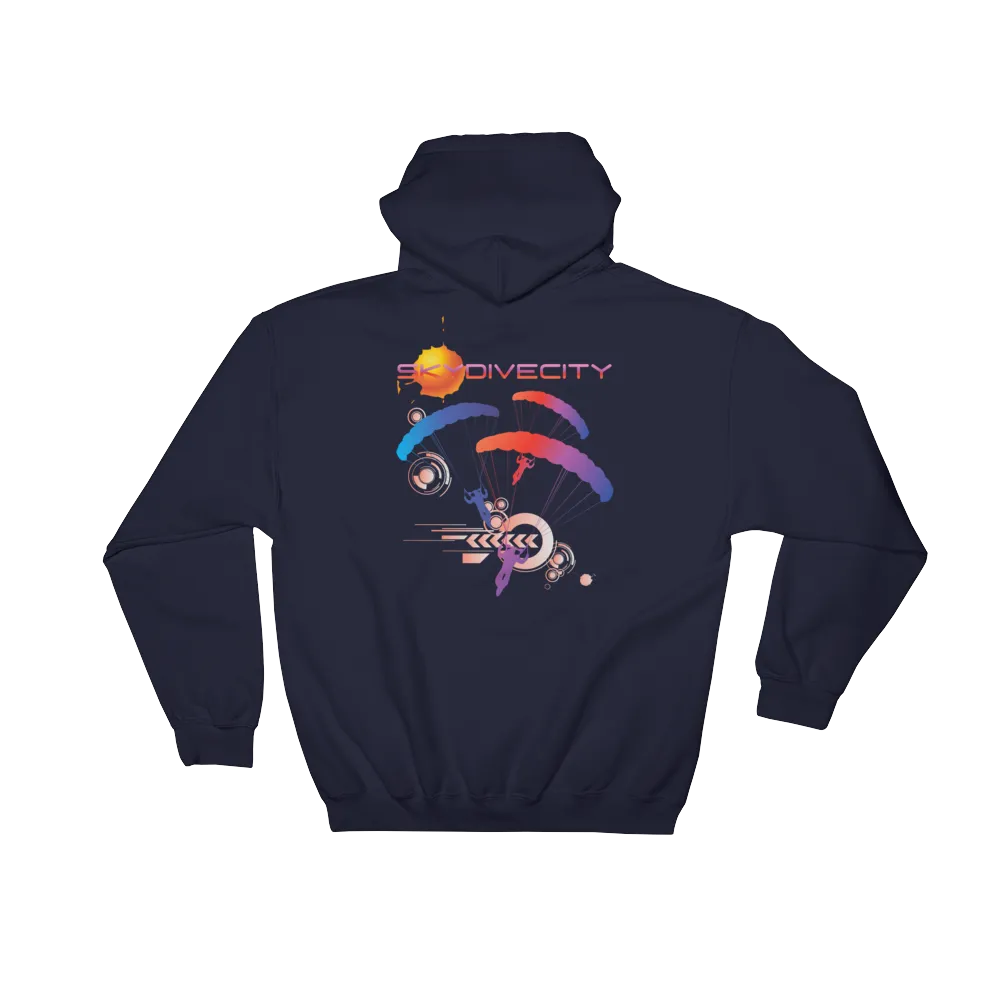 Skydiving Hoodie - Skydive City - Sunset - Unisex Hooded Sweatshirt